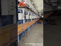 Taşıma çelik tüpünün adımlı annealing hattı