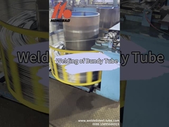 Buzdolabı için Bundy tüpünün yüksek frekanslı kaynak hattı