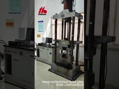 GR12 Titanyum alaşımlı tüplerin germe dayanıklılığı testi