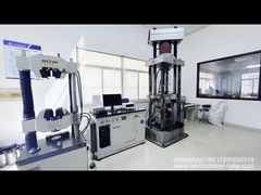 Gr12 Titanyum alaşım borusunun düzlenmesi ve yanması testi