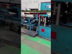 Titanyum tüpünün dönüşümü-BENT'den PERFECT'e