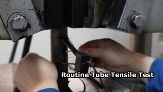 Rutin Boru Çekme Testi