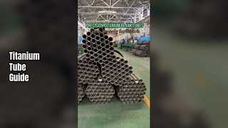 Doğru Titanyum Boş Tüp Nasıl Seçilir?